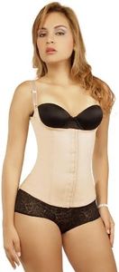 Vedette Shapewear 100 Renee debajo del pecho cintura Cincher - Beige -
