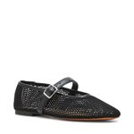 Steve Madden Women's Dreaming Ballet Flat, Black Multi, 7.5 UK