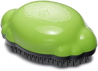 Knot Genie Hair Detangling Brush ~ Choose Color (Lovely Locks Lime)