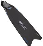 SEAC BM30, Long freediving fins with new generation blade, black, 10/11UK