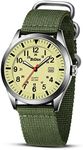 HANPOSH Mens Watches Military Watch