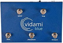 Vidami Blue Hands Free YouTube Video Looper with Foot Pedal Controller, Page Turner, and DAW Controller for PC, Mac & iPad/iPhone - Helps Musicians Learn, Perform, and Create Music - USA Made