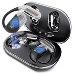Real-Time AI Translation Earbuds - 198 Languages 3-in-1 Translating Device, Écouteurs traducteurs Anglais-français, Clear Voice Translation Headphones with Charging Case for Travel & Learning Black