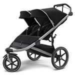 Thule Urban Glide 2 Jogging Stroller - Double Baby Stroller Perfect for Daily Strolling and Jogging - Features 5-Point Harness, Lightweight and Compact, Durable and Versatile Design for All Terrains