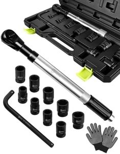 HOYETO 430mm offset Extension Ratchet Wrench Socket Set, Impact Ready