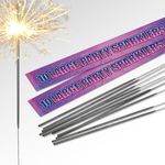 25cm (10") Large Party Sparklers | Handheld Sparklers | Great for any Occasion (20 Sparklers)