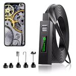 DDENDOCAM Wireless Endoscope USB Borescope Inspection Camera 1200P HD WiFi Snake Camera for Android/IOS iPhone/Windows/Mac/Tablet/PC (Black, 2M)