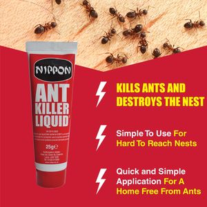 Nippon Ant Killer Liquid – Indoor & Outdoor Insect Control, 25g