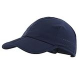 Magracy Mens UPF 50+ Mesh Running Cap Lightweight Water Repellent Sports Hat Foldable Navy Blue