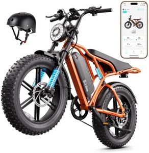 TST Electric Bike for Adults, 1500W Peak Motor, 20" x 4.0" Fat Tire E-Bike, 48V 15Ah Removable Battery, Dual Suspension & Disc Brakes, LCD & APP Control, UL 2849 Certification