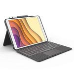 Logitech Combo Touch for iPad Air (3rd Gen. A2152/A2123/A2153/A2154) & iPad Pro 10.5 Inch (A1701/A1709/A1852), Keyboard Case with Trackpad, Wireless Detachable Keyboard, Soft Slim Cover, QWERTY UK