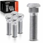 A-Premium M12-1.50 Wheel Studs Compatible with Dodge Grand Caravan Caliber Journey Jeep Compass Patriot Chrysler Town & Country 200 Sebring 5-PC Set