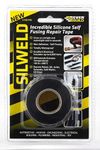 Everbuild Silweld Silicone Self-Fusing Repair Tape – Watertight – Electrical Insulator – Black – 3m