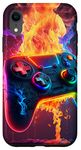 iPhone XR Gamer Aesthetic Graphic Gaming Video Games Boys Teens Kids Case