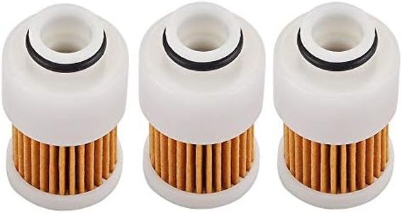 Tvent 68V-24563-00-00 Fuel Filter Replacement for Mercury 881540 Sierra 18-7979 Yamaha 50HP 60HP 75HP 90HP 115HP (Pack of 3)