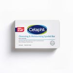 Cetaphil Cleansing Moisturizing Syndet Bar 100 gm – Gentle Soap-Free Syndet Cleansing Bar Pack with Shea Butter Blend, pH Balanced Moisturizing & Hydrating Formula for Sensitive & Dry Skin, Hypoallergenic & Non-Irritant Daily Cleanser for Face & Body