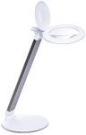 Daylight The Company - Halo Go 2 Brightness Levels, Rechargeable, Portable, Magnifying Lamp, 80+ CRI, Great for Eye-Care, Colour Temperature: 6,000 K, White