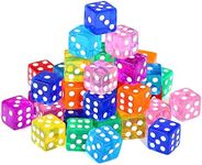 GWHOLE 40 Pcs 6-Sided Dice Set for 