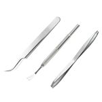 ATORSE™ Tick Removal Tool Kits Durable Lice Tweezers for Small Medium and Large Pets|Pet Supplies|Dog Supplies|Grooming|Brushes Combs & Rakes