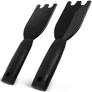 IMPRESA [2 Pack] Spatula/Scraper for George Foreman Indoor Grills - George Foreman Grill Spatula/Scraper - Cleaner Tool with Ergonomic Handle “ Heat Resistant Tool for Panini Grill Press