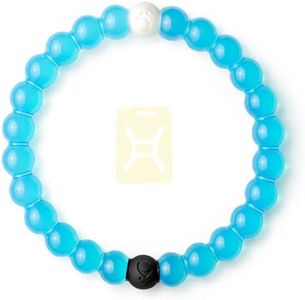 Lokai Bead Bracelets for Women & Men, The Cause Collection - Support Breast Cancer, Diabetes, Autism, & Alzheimer's Awareness - Animal Rescue & Mental Health Awareness Silicone Beaded Bracelet, 6 Inch