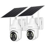 SEHMUA 2K Solar Security Cameras Wi