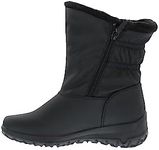 totes Women's Rikki Snow Boot, Blac