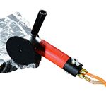 Air Wet Polisher/Sander 4-Inch Versatile Wet Stone Grinder 4500 Rpm Pneumatic with Front Side Exhaust Great for Polishing Stone and Concrete