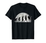 Guitarist Evolution Moon Electric Guitar Bass guitar T-Shirt