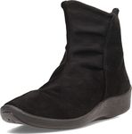 Arcopedico Women's L19 Ankle Boot, Black Faux Suede, 9.5-10