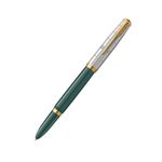 PARKER 51 Forest Green GT Fountain Pen – FINE Nib