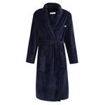 Mens BS Fleece Robe RANDOL - Navy