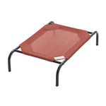 Coolaroo The Original Cooling Elevated Dog Bed, Indoor and Outdoor, Small, Terracotta