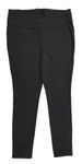 Happening Plus Size Women Slim Leg/Skinny Fit -HIGH Rise Soft Denim Jeans with Back Zip -Solid Black Color -Stretchable Fabric -Waist Size 44" / 46" / 48" / 50" inches (44")