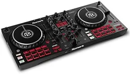 Numark Mixtrack Pro FX – 2 Deck DJ Controller For Serato DJ with DJ Mixer, Built-in Audio Interface, Capacitive Touch Jog Wheels and FX Paddles