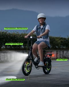 Finbike U4 16-Inch Folding Electric Bike – Compact E-Bike
