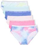 Calvin Klein Girls Recycled Poly Bikini 6PK Tie Dye 10-12