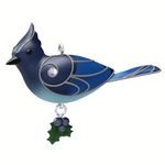 Hallmark Keepsake 0.78" Miniature Christmas Ornament 2024, Mini Steller's Jay, Gift for Her