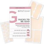 ZitSticka Pimple Patches for Face and Body, Hydrocolloid Patches to Cover Zits & Blemishes, Acne Patches or Zit Spot Stickers, Body Blemish Patch (SUCKS TO BE GOO 23 Pack)