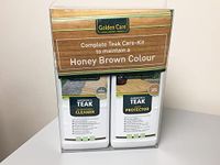 Golden Care 3-in-1 Teak Maintenance Care-Kit