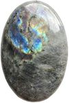 Loveliome Moonstone Polished Stones, Oval Palm Pocket Healing Crystal Massage Spa Energy Stone