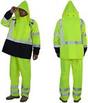 sesafety Hi Vis Rain Jacket, Class 