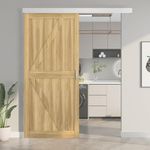 BARNSMITH 6FT Sliding Barn Door Har