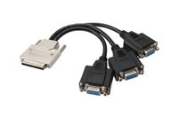 VHDCI Breakout Cable&Adapter-VHDCI(SCSI 68Pin) M to 3-Port VGA Female Splitter Breakout Cable for NVIDIA and VisionTek Graphics Cards