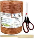 QueenBird Copper Mesh for Pest Control - 5" X 30 Feet, Blocker for Mouse, Rat, Rodent, Snail, Bird, Bat, Squirrel, Snake, Mice, Bug - DIY Insect Control, Pure Copper Fill Fabric, 100% Copper Roll