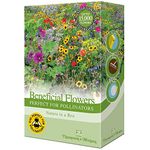 "Mixed Flower Garden Plant Seed Grow Your Own Annual & Perennials Such As Foxgloves, Mallow & Wallflowers Attracting Pollinators Pack by Thompson & Morgan 200 g