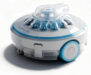 Pool Stomach 60 Automatic Pool Cleaner for Above Ground Pools | Cordless & Self-Parking Design | Powerful Suction, 60-Min Runtime | Dual Fine Filters for Debris & Leaves