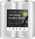 Vacuum Sealer Bags for Food，Seal a Meal Bags Rolls，8inx50 Rolls 2 Pack，XinBaoLong，Commercial Grade, Heavy Duty, BPA Free,Great for Vac Storage.Total 100 Feet!!!