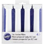 Wilton Grecian Cake Pillars, 12.7cm (5in), pack of 4