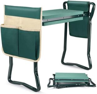 WISYOK Garden Kneeler Seat Heavy Duty Gardening Bench Stool